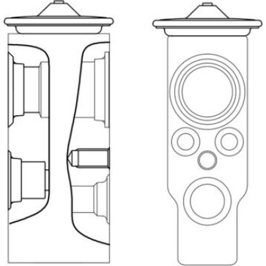 Mahle | Expansionsventil, Klimaanlage | AVE 7 000S