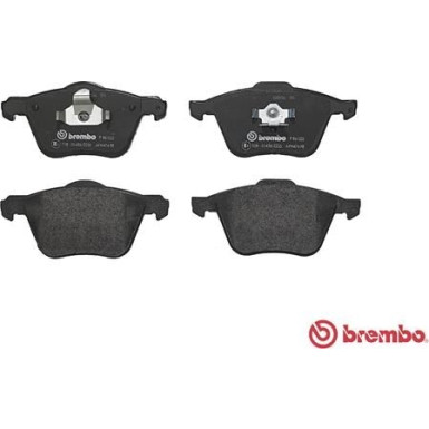 Brembo | Bremsbelagsatz, Scheibenbremse | P 86 022