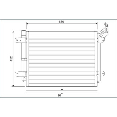 Valeo | Kondensator, Klimaanlage | 814091