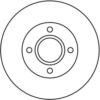 TRW | Bremsscheibe | DF4036