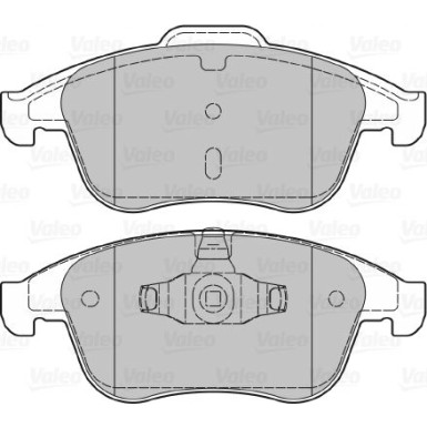 Valeo | Bremsbelagsatz, Scheibenbremse | 601050