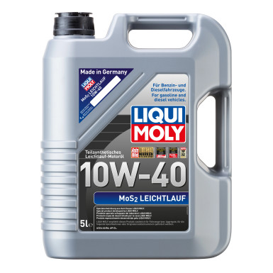 LIQUI MOLY 1092 MoS2 Leichtlauf 10W-40 Motoröl, 5L