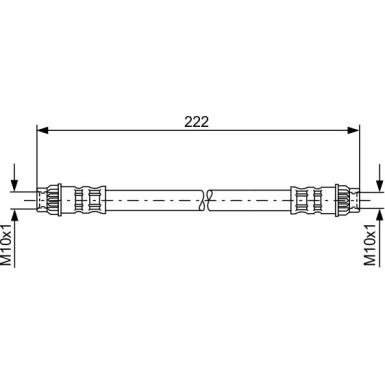 BOSCH | Bremsschlauch | 1 987 476 914