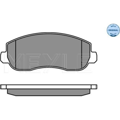 Meyle | Bremsbelagsatz, Scheibenbremse | 025 251 4718/W
