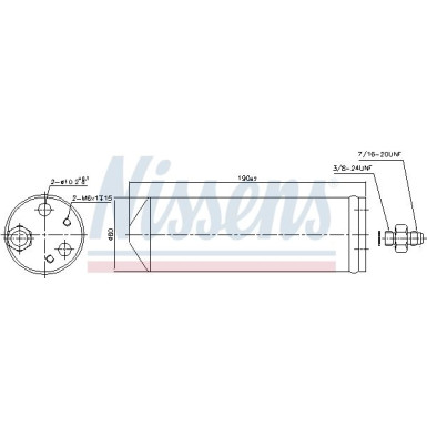 Nissens | Trockner, Klimaanlage | 95323