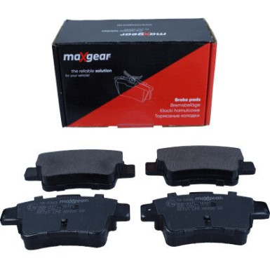 Maxgear | Bremsbelagsatz, Scheibenbremse | 19-0463