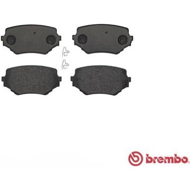 Brembo | Bremsbelagsatz, Scheibenbremse | P 79 009