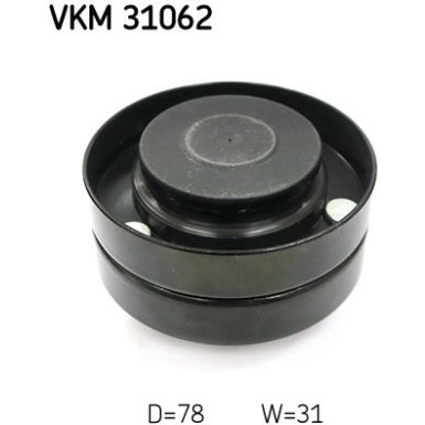 SKF | Umlenk-/Führungsrolle, Keilrippenriemen | VKM 31062