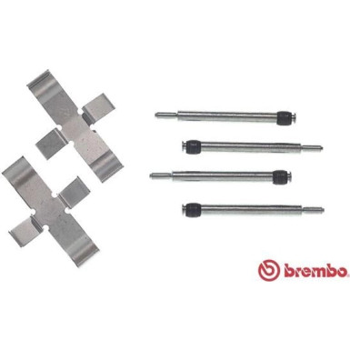 Brembo | Zubehörsatz, Scheibenbremsbelag | A 02 207