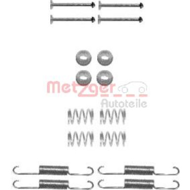 Metzger | Zubehörsatz, Feststellbremsbacken | 105-0880