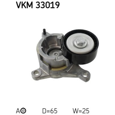 SKF | Spannrolle, Keilrippenriemen | VKM 33019