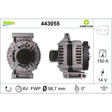 Valeo | Generator | 443055