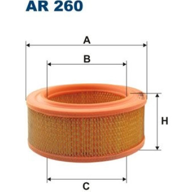 Filtron | Luftfilter | AR 260