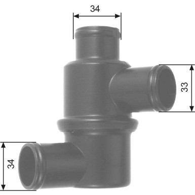 Gates | Thermostat, Kühlmittel | TH14580