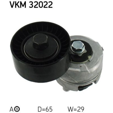 SKF | Spannrolle, Keilrippenriemen | VKM 32022