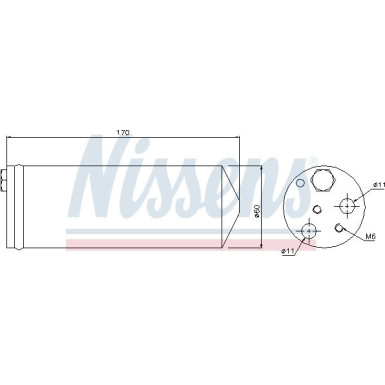 Nissens | Trockner, Klimaanlage | 95239