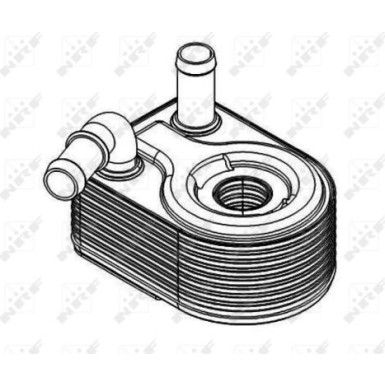 NRF | Ölkühler, Motoröl | 31069