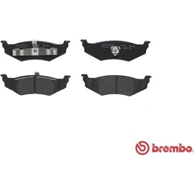 Brembo | Bremsbelagsatz, Scheibenbremse | P 11 010