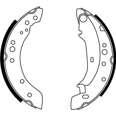 TRW | Bremsbackensatz | GS8771