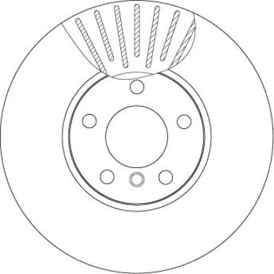 TRW | Bremsscheibe | DF4852S