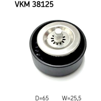 SKF | Umlenk-/Führungsrolle, Keilrippenriemen | VKM 38125