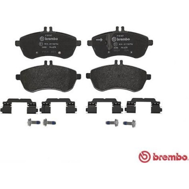 Brembo | Bremsbelagsatz, Scheibenbremse | P 50 067