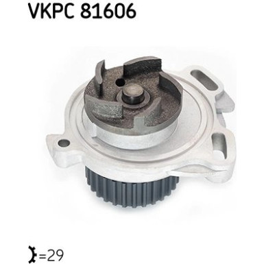 SKF | Wasserpumpe | VKPC 81606