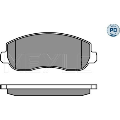 Meyle | Bremsbelagsatz, Scheibenbremse | 025 251 4718/PD