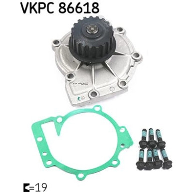 SKF | Wasserpumpe | VKPC 86618