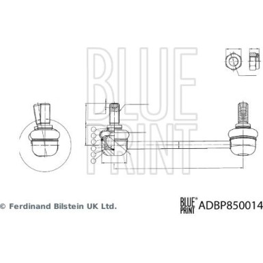 Blue Print | Stange/Strebe, Stabilisator | ADBP850014