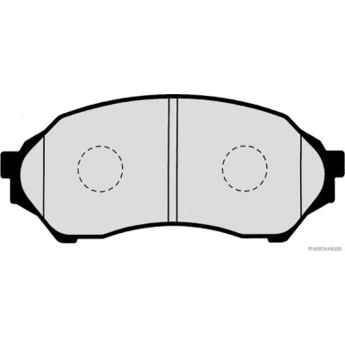 Herth+Buss Jakoparts | Bremsbelagsatz, Scheibenbremse | J3603047