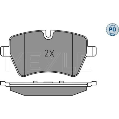Meyle | Bremsbelagsatz, Scheibenbremse | 025 239 8418/PD