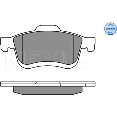 Meyle | Bremsbelagsatz, Scheibenbremse | 025 247 2720/W