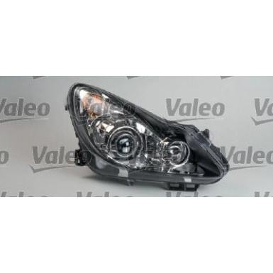 VALEO 043383 Hauptscheinwerfer für OPEL Corsa D Schrägheck (S07) links, H7, H1, W5W, PY21W, ORIGINAL TEIL, mit Stellmotor