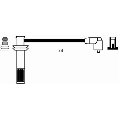 NGK | Zündleitungssatz | 0663