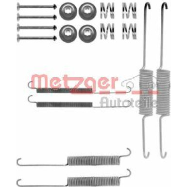Metzger | Zubehörsatz, Bremsbacken | 105-0758