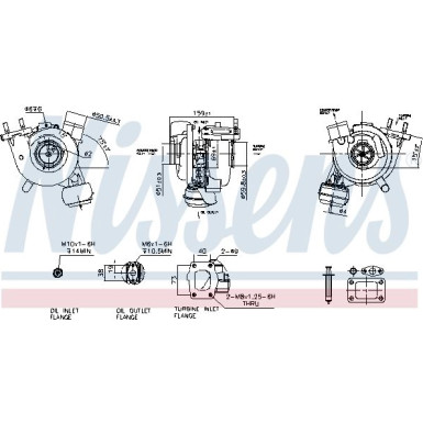 Nissens | Lader, Aufladung | 93247