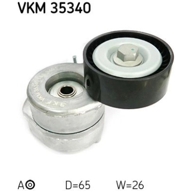 SKF | Spannrolle, Keilrippenriemen | VKM 35340