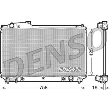 Denso | Kühler, Motorkühlung | DRM51003