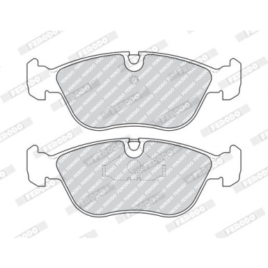 Ferodo | Bremsbelagsatz, Scheibenbremse | FDB1285