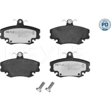 Meyle | Bremsbelagsatz, Scheibenbremse | 025 214 6318/PD