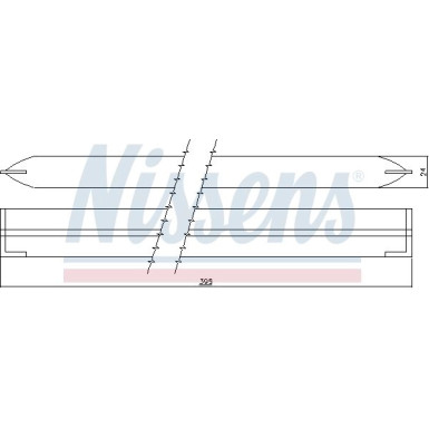 Nissens | Trockner, Klimaanlage | 95500