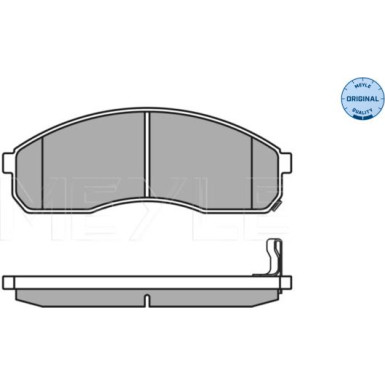 Meyle | Bremsbelagsatz, Scheibenbremse | 025 236 4916/W