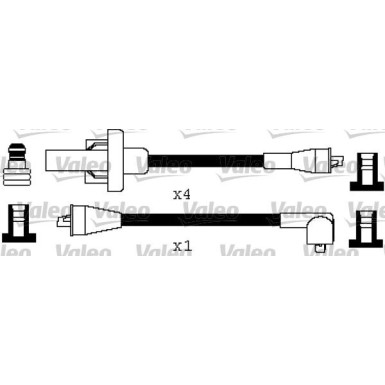 Valeo | Zündleitungssatz | 346222