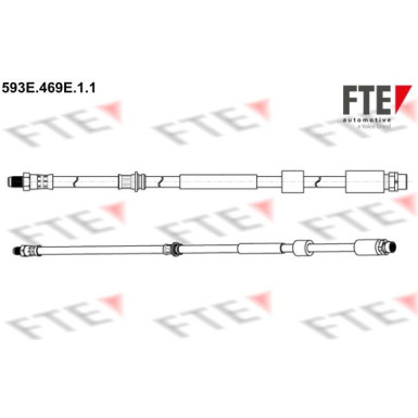 FTE | Bremsschlauch | 9240803