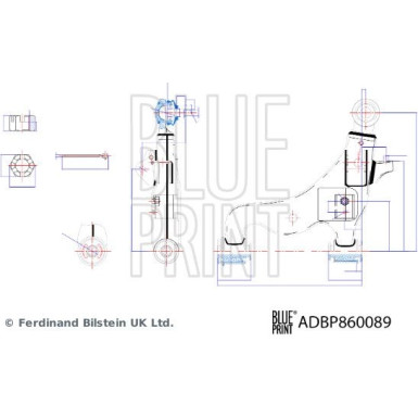 Blue Print | Lenker, Radaufhängung | ADBP860089