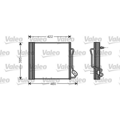 Valeo | Kondensator, Klimaanlage | 817801