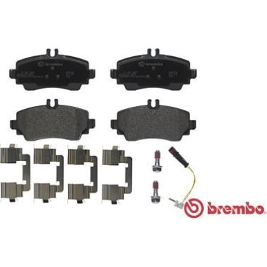 Brembo | Bremsbelagsatz, Scheibenbremse | P 50 047