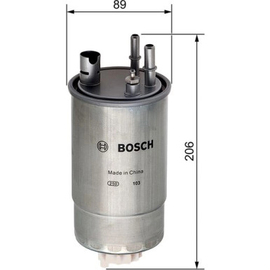 BOSCH | Kraftstofffilter | F 026 402 049