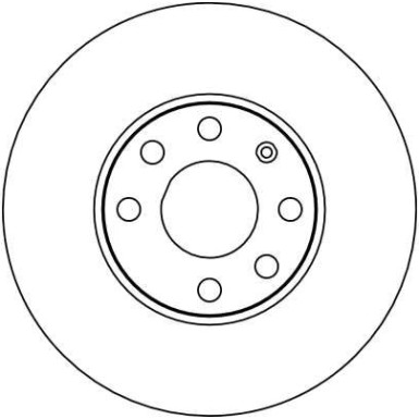 TRW | Bremsscheibe | DF4042